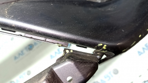 Front bumper bare Honda Accord 16-17 rest, graphite, tears, abrasions, tears in fasteners