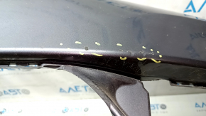 Front bumper bare Honda Accord 16-17 rest, graphite, tears, abrasions, tears in fasteners