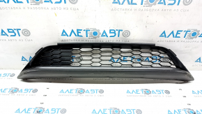 Lower grille of the front bumper Honda Accord 16-17 rest, structure, abrasions, sand