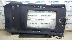 Volvo XC90 16-22 headlining for panoramic, for 3rd row, black, for dry cleaning, creases