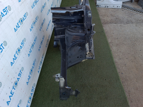 Quarter front left Nissan Rogue 21-23 US built, sawn off, with central pillar, graphite