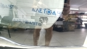 Boot door bare with glass Volvo XC90 16-22 black 717
