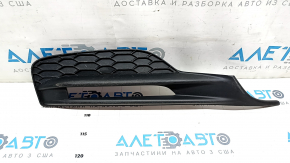 Front bumper side grille left Honda Accord 16-17 under fog lights, worn out