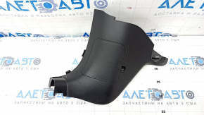 Front pillar trim lower left Mazda CX-5 17- black, worn