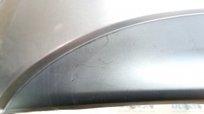 Rear bumper bare Mazda 3 14-18 BM, silver 38P, scratches