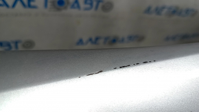 Rear bumper bare Mazda 3 14-18 BM, silver 38P, scratches