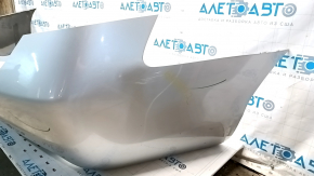Rear bumper bare Toyota Camry v40 2.4, silver 1D4, scratches, pressed