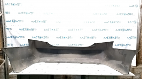 Rear bumper bare Toyota Camry v40 2.4, silver 1D4, scratches, pressed