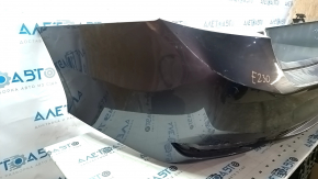 Rear bumper bare Honda Accord 16-17 rest, graphite, scratches