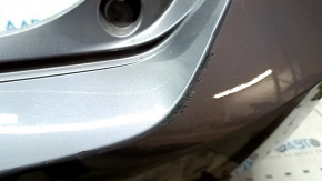 Rear bumper bare Honda Accord 16-17 rest, graphite, scratches