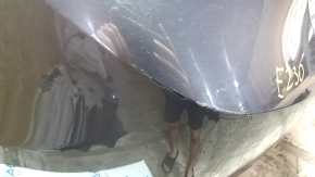 Rear bumper bare Honda Accord 16-17 rest, graphite, scratches