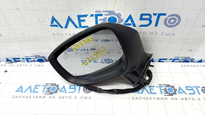 Side mirror left Mazda CX-5 17- BSM, heated, turn signal, 7 pins, white