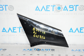 Rear wing trim left Chevrolet Bolt 17-21 black gloss, chrome molding, broken fastener