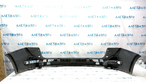 Bare rear bumper Audi Q5 8R 09-17 black LY9B, blue LX5R, peeling paint, scratches