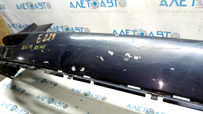 Bare rear bumper Audi Q5 8R 09-17 black LY9B, blue LX5R, peeling paint, scratches