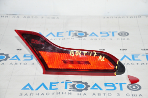 Light outer wing left Chevrolet Bolt 17-20 broken guide, scratches, broken housing
