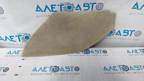 Center console trim side right Infiniti JX35 QX60 13-15 front, beige fabric, dry cleanable