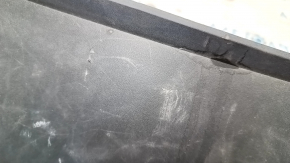 Rear bumper bare Ford Escape MK3 17-19 rest without parking sensors structure, rubbed