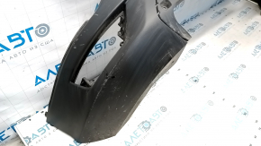 Rear bumper bare Ford Escape MK3 17-19 rest without parking sensors structure, rubbed
