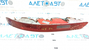 Rear bumper light left Audi Q5 8R 09-17 scratches, broken glass
