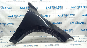 Front right wing Volvo XC90 16-22 T5, T6, aluminum, black 717, butt