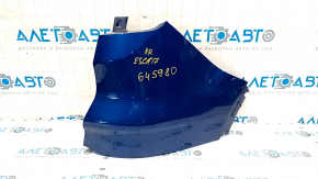 Rear bumper bare right Ford Escape MK3 17-19 rest, blue N6