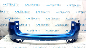 Rear bumper bare upper part Jeep Compass 17- blue PBJ, rubbed