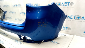 Rear bumper bare upper part Jeep Compass 17- blue PBJ, rubbed