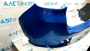 Rear bumper bare upper part Jeep Compass 17- blue PBJ, rubbed