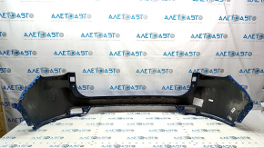 Rear bumper bare upper part Jeep Compass 17- blue PBJ, rubbed