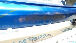 Rear bumper bare upper part Jeep Compass 17- blue PBJ, rubbed