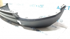 Bare rear bumper lower part Jeep Compass 17 - without parking sensors, structure, worn, dents