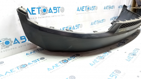 Bare rear bumper lower part Jeep Compass 17 - without parking sensors, structure, worn, dents