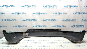 Bare rear bumper lower part Jeep Compass 17 - without parking sensors, structure, worn, dents