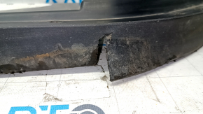 Jeep Compass 17 front bumper lip - worn, tears