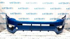 Bumper front bare upper part Jeep Compass 17- blue PBJ, scratches, sand