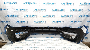 Bumper front bare upper part Jeep Compass 17- blue PBJ, scratches, sand
