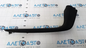 Center console trim side right Cadillac ATS 13- leather black, scuffs