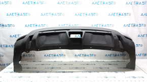 Bare rear bumper Nissan Rogue 17 - silver, scratches