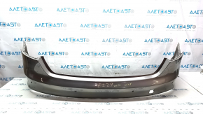 Bare rear bumper Audi A4 B8 13-16 rest for parking sensors S-Line, graphite LX7R