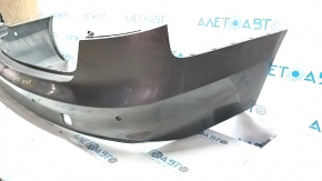 Bare rear bumper Audi A4 B8 13-16 rest for parking sensors S-Line, graphite LX7R