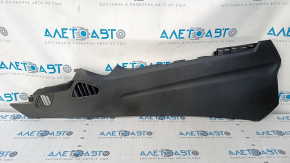 Center console trim side left Ford Edge 15-18 black, scratches
