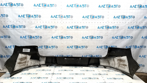 Bare rear bumper VW Tiguan 12-17 rest upper part, black LC9X scratches, broken fasteners