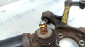 Mazda CX-5 17- awd rear right axle with shock absorber, rusty, cracked silent block, broken stud