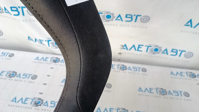 Center console trim side right Cadillac ATS 13- leather black, scuffs