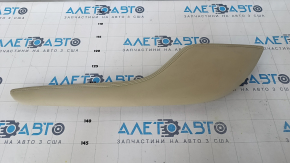 Center console trim side left Infiniti JX35 QX60 15-16 leather, beige, broken mount