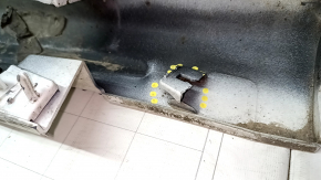 Right threshold Ford Fusion mk5 13-20 white UG, with seal, rubbed, broken fasteners