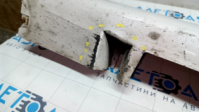 Left threshold Ford Fusion mk5 13-20 white UG, with seal, broken fastening, rubbed