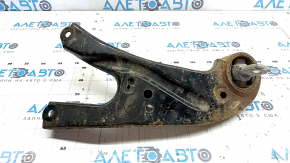 Rear left longitudinal arm Toyota Highlander 14-16 torn silent block, rusty