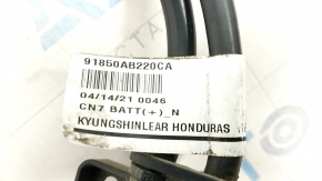 Wiring positive terminal battery Hyundai Elantra 21-
